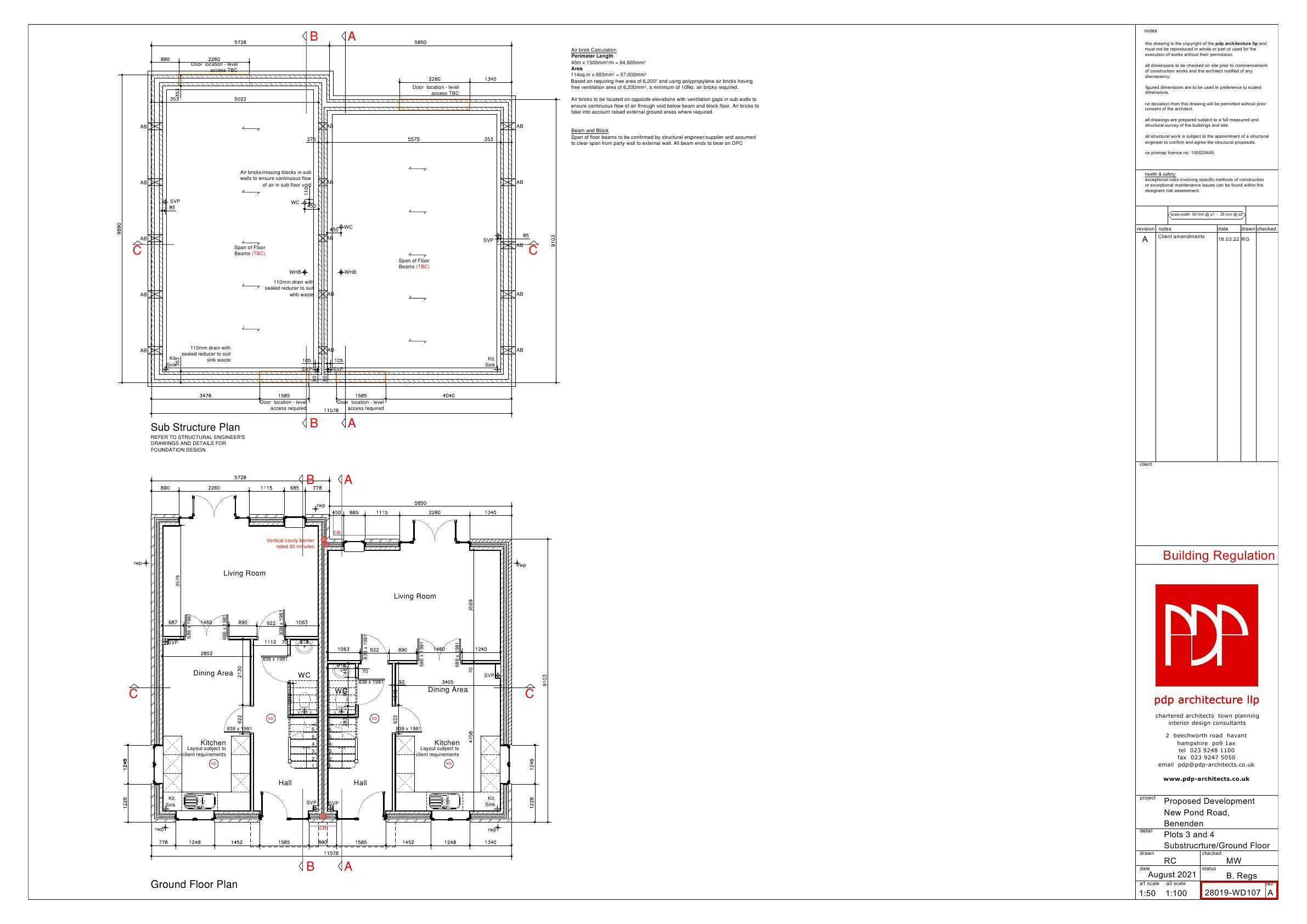 Plot 3 & 4 Ground Floor